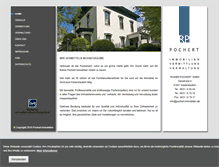 Tablet Screenshot of pochert-immobilien.de